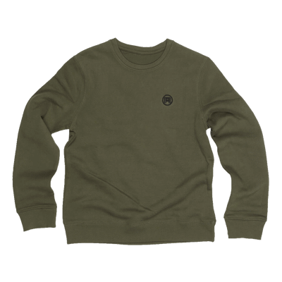 Sweatshirt grön - damstorlek XL
